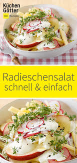 Schneller Radieschensalat Rezept Radieschen Salat Rezepte Salat
