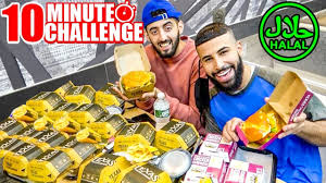 Последние твиты от mrbeast burger (@mrbeastburger). Eating 100 Halal Burgers In 10 Minutes Challenge Youtube