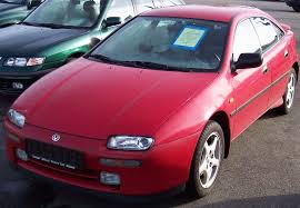 The mazda lantis is a series of two cars sold in japan from 1993 to 1997. Mazda Lantis Wikipedia