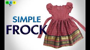 Simple Frock Baby Frock Cutting And Stitching Bst