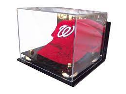 Acrylic Baseball Cap Display Case Mirror V21 A006 Display Case Cap Wall Cap Display