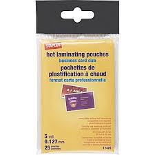 You can get the best discount of up to 78% off. Staples Business Card Size Pouches 5 Mil 25 Pack Buy Online In Andorra At Andorra Desertcart Com Productid 49771762