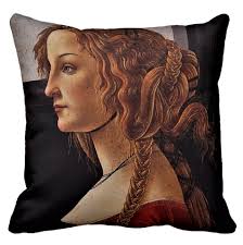 His pillow would get hot, he would toss and turn at night and wake up with a sore arm and a stiff neck. Renaissance Pillow Covers Pillow Covers History Design Pillow Art