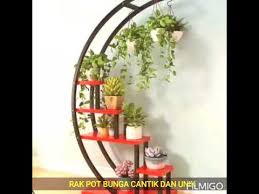 Selain dapat memperindah halaman rumahmu, rak bunga besi unik ini tidak akan makan tempat, loh. Aneka Rak Pot Bunga Cantik Dan Unik Youtube