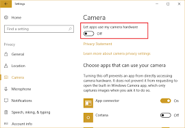 To allow a student to be absent;no swimming allowed. Allow Or Deny Apps Access To Camera In Windows 10 Techcult