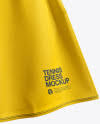 Download Women S Tennis Dress Mockup Front View In Apparel Mockups On Yellow Images Object Mockups