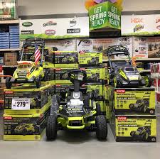 The ride on the ryobi battery powered mower is a tad on the bumpy side. Casey Crumrine On Twitter Need A Ryobi Lawn Mower Thebank1842 Has Almost Every Ryobi Lawn Mower Imaginable Need A Rider No Problem What About A Corded Mower They Ve Got 2 Sizes Make