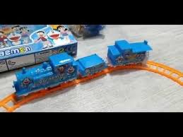 Doraemon Train Toy Review For Kids Chat Pat Toys Review Toy Train Toys Doraemon