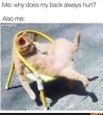 Me Why Does My Back Always Hurt Also Me Ifunny Funny Relatable Memes Funny Memes Really Funny Memes