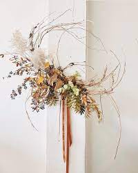 See more ideas about modern wreath, wreaths, modern. 12 Modern Holiday Wreaths For Fall And Winter 100 Layer Cake