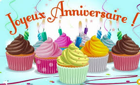 Joyeux Anniversaire Happy Birthday Wishes In French Images Pour Blogs Et Facebook Cup Cakes D Anniversaire Happy Birthday Video Happy Birthday In French Birthday Wish For Husband