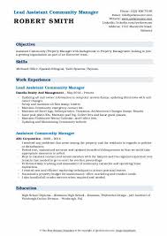 Completed leasing packages for all rentals and maintained 85%+ occupancy rate; Assistant Community Manager Resume Samples Qwikresume