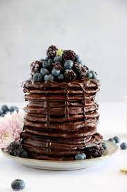 The Perfect Chocolate Pancakes Recipe Chocolate Pancakes Chocolate Pancakes Recipe Comfort Desserts