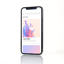 Download Premium Psd Of Full Screen Smartphone Mockup Design 524131 Mockup Design Iphone Mockup Business Card Mock Up