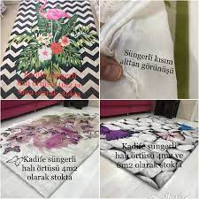 20 begenme 0 yorum instagram da kaymaztabanlihali puf eslemhome sungerli ipek kadife hali ortusu sadece 4 ve 6 m mev floral floral tie fashion