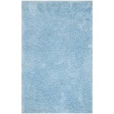 Unfollow light blue rugs to stop getting updates on your ebay feed. Safavieh Supreme Shag Light Blue 5 Ft X 8 Ft Solid Area Rug Sgs621d 5 The Home Depot