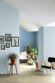 Paint it a complementary color or a darker shade of the main color in the room. Interior Paint Ideas For Decorating Trends Brick Interior Wall Brick Interior Pastel Living Room