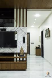 Residence Interior Details Add Consistency And Character To The House Studio Synergy The Architects Diary In 2020 Tv Unit Furniture Design Tv Room Design Living Room Tv Unit Designs