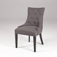 For a start, many people find them more comfortable. Gray Linen Dining Chairs Modern Dining Chairs Gray Linen Dining Room Chair Tufted Linen Dining Chairs Tufted Dining Chairs Upholstered Chairs Gray Dining Room Chairs Luxury Dining
