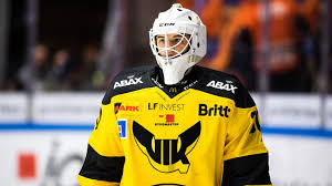 Samuel ersson släppte in mål direkt i sin debut från brynäs. Samuel Ersson Dobberprospects