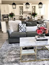 33 Inspiring Modern Farmhouse Rugs Decor Ideas And Design33decor Farm House Living Room Living Room Sofa Design Living Room Grey