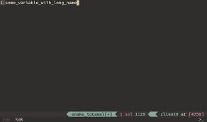 Convert a camelcasedstring to a snake_cased_string. Convert Case Help Kakoune Community Hub