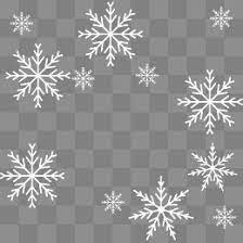 White Snowflakes Floating Material Christmas Floating Material Snowflakes White Snowflake
