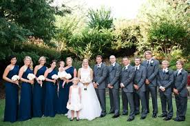 Country Club Of The South Wedding Samantha Andy Navy Blue Bridesmaid Dresses Groomsmen Grey Navy Bridesmaid Dresses