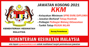 Permohonan adalah dipelawa daripada warganegara malaysia yang berkelayakan untuk mengisi kerja kosong di heng seng & company sdn bhd. Jawatan Kosong Kerajaan Di Kementerian Kesihatan Malaysia Kkm Tahun 2021 Ejawatankini Com