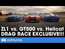About as much as i think someone could change mine. Video Mustang Gt500 Vs Challenger Hellcat Vs Camaro Zl1 1le