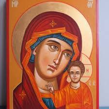 Our Lady of Perpetual Help, Virgin Mary Icon, Hand Painted Icon, Orthodox  Icon, Painting Stone, Holy Mary, Mother of God, Bizantine Icon