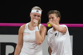 To date, she has won ten singles and ten doubles titles on the wta tour including. Wit Rusland Houdt Bertens En Co Uit Fed Cup Finals Foto Destentor Nl