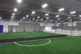 Custom designed to accommodate a variety of sports. Indoor Facilities Green Turf Sports