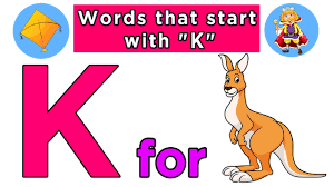 What does this exactly mean and whe. Words That Start With K For Kids