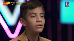 Stefano González cantó el tema “No me doy por vencido”