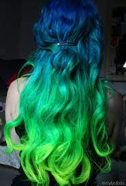 See More Blue And Green Hair Colors Styles For Women Hair Styles Yellow Hair Color Green Hair Colors