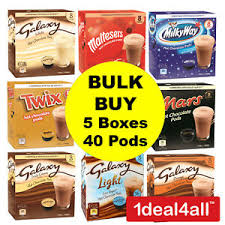 Best hot chocolate pods for nespresso. Dolce Gusto Galaxy Mars Maltesers Twix Hot Chocolate Pods Capsules 40 Bulk Packs Ebay