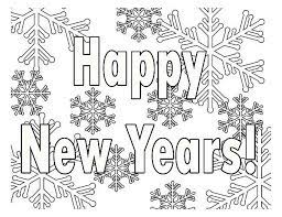 If your child loves interacting. Printable New Years Coloring Pages Coloringme Com