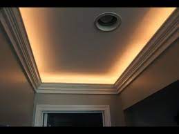 Top 40 best crown molding lighting ideas modern interior designs. Crown Molding With Indirect Lighting Installation Youtube