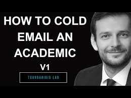 How to cold email a professor