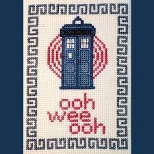 The person who made the pattern are getting their credits though. 15 Awesome Doctor Who Cross Stitches Cross Stitch Patterns Cross Stitching Stitch Patterns