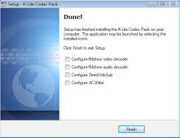 Windows 2000 / windows 2000 x64 / windows 7 / windows 7 x64 / windows 8 / windows 8 x64 / windows 98 / windows me / windows nt / windows vista / windows vista x64 / windows xp. K Lite Mega Codec Pack Installation Tutorial Top Windows Tutorials