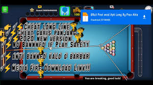 The description of 8 ball pool. Cheat Long Line 8 Ball Pool Update Mod Apk New Versions 2020 8 Ball Pool Malaysia Youtube