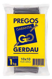 Pregos 10x10 - Ferragens na Ferragens Camboatá RJ