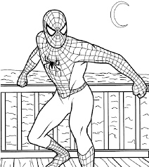 Supercoloring.com is a super fun for all ages: Interactive Magazine Coloring Pictures Of Spiderman