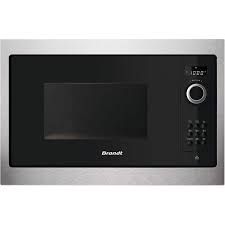 Brandt Bms6115x Micro Ondes Encastrable Monofonction Inox 26 L 900 W Achat Vente Micro Ondes Cdiscount