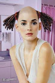 Funny Female Hairstyle Potongan Rambut Rambut Aneh
