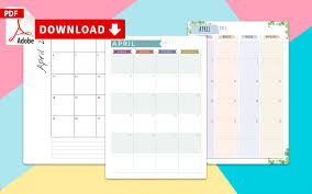Download april 2021 calendar as html, excel xlsx, word docx, pdf or picture. April 2021 Calendar Templates Download Pdf