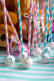 Get the tutorial at lovely indeed. Gender Reveal Cake Pops Recipe Queenslee Appetit