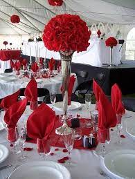 60 Striking Red And Grey Wedding Ideas Red Wedding Decorations Red Wedding Theme Red And White Weddings